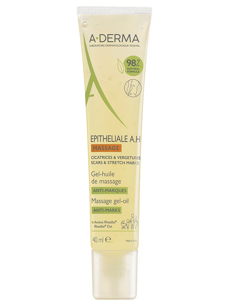 A-Derma Epithélial A.h Duo - Gel-Huile de Massage Anti-Marques 40 ml
