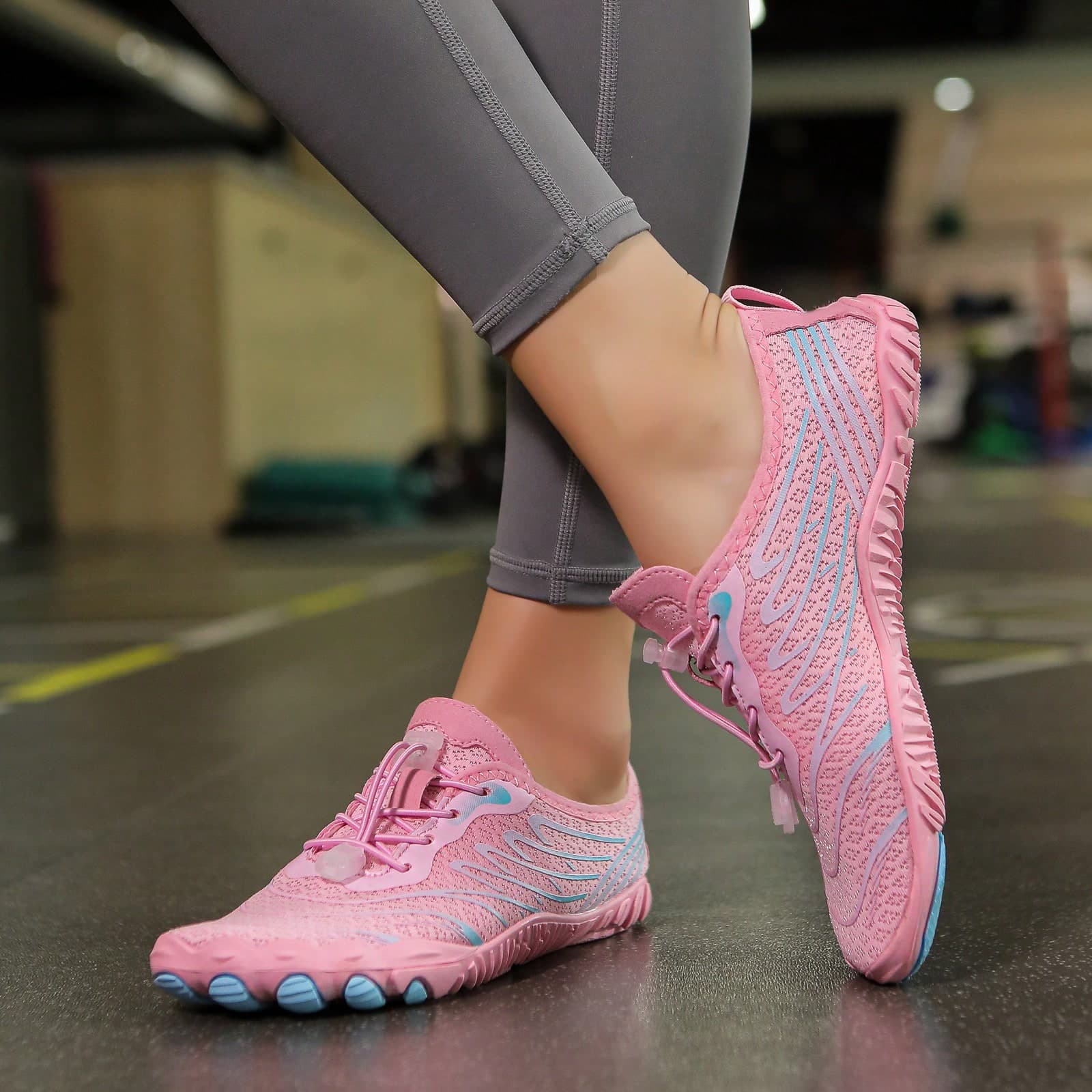 Nouvelles chaussures de natation transfrontalières, chaussures à cinq orteils pour couples, chaussures de randonnée aquatiques d'extérieur